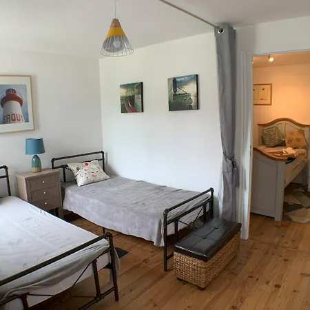 Prázdninový dům Maison Familiale De 3 Avec Jardin, Les Animaux Domestiques, Dans Un Village D'estuaire Saint-Seurin-d'Uzet