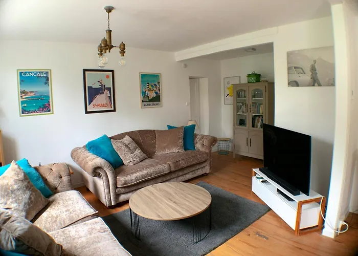 Maison Familiale De 3 Avec Jardin, Les Animaux Domestiques, Dans Un Village D'estuaire بيت للعطل *