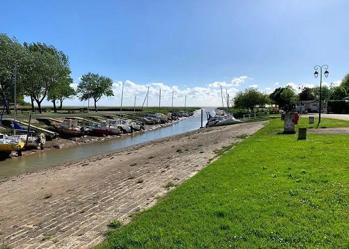 Maison Familiale De 3 Avec Jardin, Les Animaux Domestiques, Dans Un Village D'estuaire *